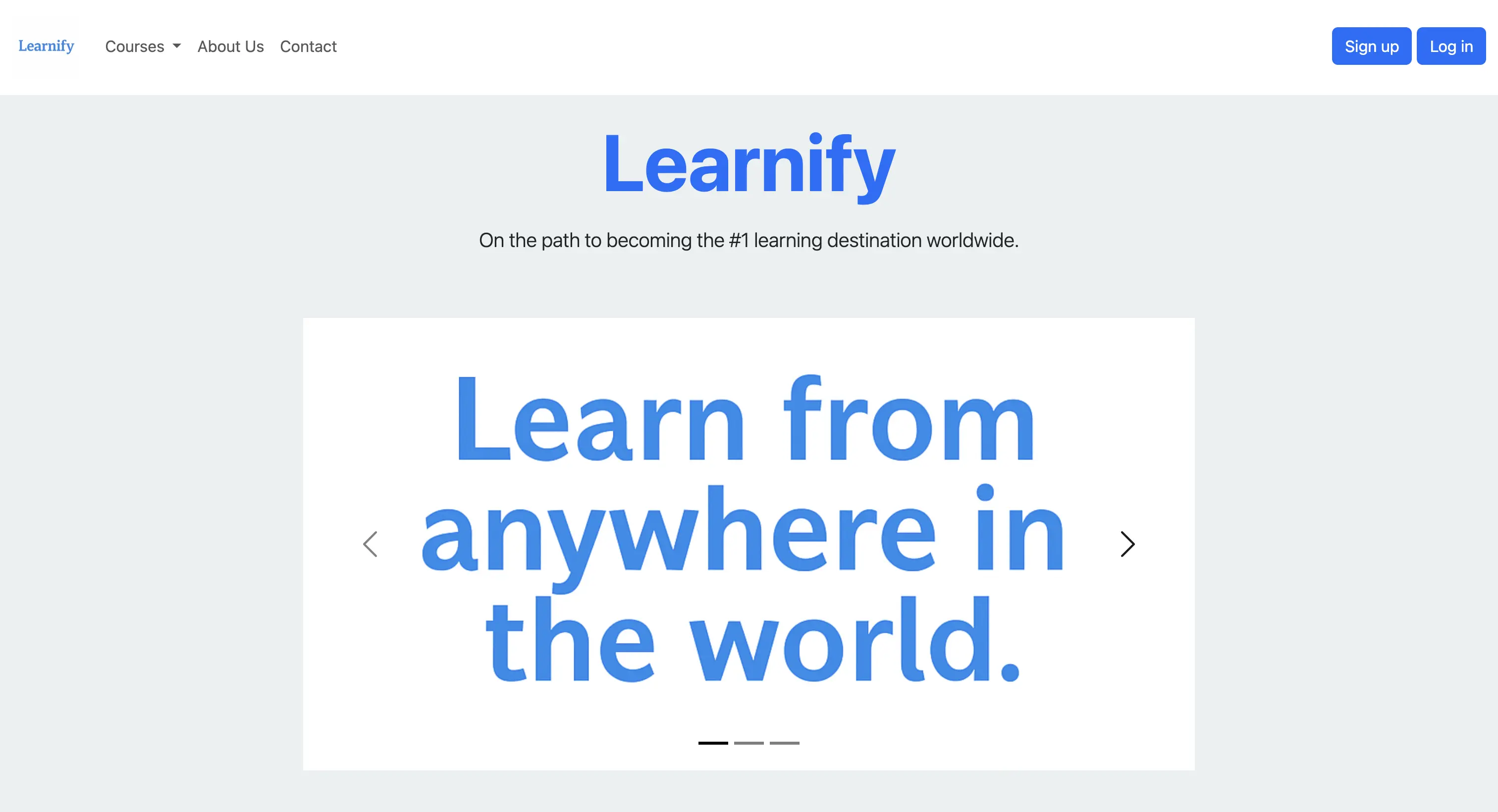 Learning Management System